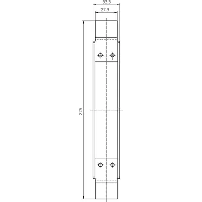 Produktbild von SIMONSWERK - Aufnahmeelement TECTUS® TE 340 3D ST verzinkt