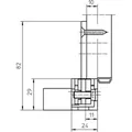 Produktbild von SIMONSWERK - Abdeckwinkel VARIANT VX 2560 KK N,ktg/ktg,hellbronzefarbig patinie