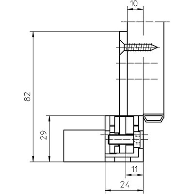 Produktbild von SIMONSWERK - Abdeckwinkel VARIANT VX 2560 KK N,ktg/ktg,hellbronzefarbig patinie