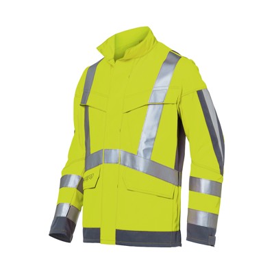 Produktbild von Kübler - PROTECTIQ HIGH VIS Jacke arc2 PSA 3 1394 8420, warngelb/anthrazit, Grö