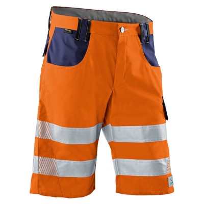 Produktbild von Kübler - REFLECTIQ Shorts PSA 2 2307 8340, warnorange/dunkelblau, Größe 54