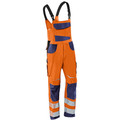 Produktbild von Kübler - REFLECTIQ Latzhose PSA 2 3207 8340, warnorange/dunkelblau, Größe 26K