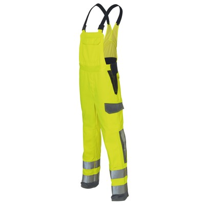 Produktbild von Kübler - PROTECTIQ HIGH VIS Latzhose 3394 8420, warngelb/anthrazit, Größe 94