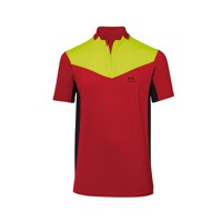 Produktbild von Kübler - FOREST Funktionsshirt 5050 6242, rot/warngelb, Größe M