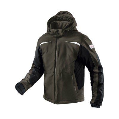 Produktbild von Kübler - Winter Softshell Jacke 1041 7322, oliv/schwarz, Größe XL