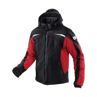 Produktbild von Kübler - Winter Softshell Jacke 1041 7322, schwarz/mittelrot, Größe XXL