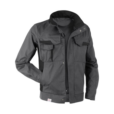 Produktbild von Kübler - VITA cotton+ Jacke 1L45 3421, anthrazit/schwarz, Größe L