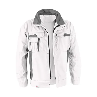 Produktbild von Kübler - VITA mix Jacke 1L45 5365, weiß/mittelgrau, Größe 3XL