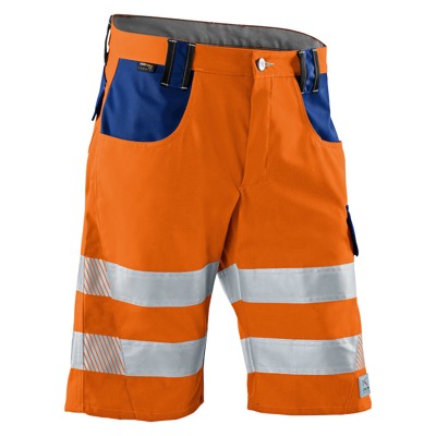 Produktbild von Kübler - REFLECTIQ Shorts PSA 2 2307 8340, warnorange/kbl.blau, Größe 44