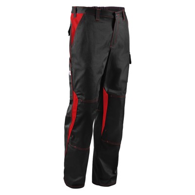 Produktbild von Kübler - IMAGE DRESS NEW DESIGN Hose 2346 3411, schwarz/mittelrot, Größe 54