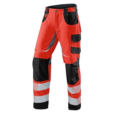 Produktbild von Kübler - REFLECTIQ Sommerhose PSA 2 2407 8335, warnrot/schwarz, Größe 110