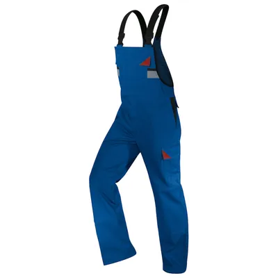 Produktbild von Kübler - BRAND X PROTECT Latzhose PSA 3 3054 5881, kbl.blau/rot, Größe 27
