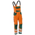 Produktbild von Kübler - REFLECTIQ Latzhose PSA 2 3207 8340, warnorange/moosgrün, Größe 52