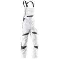 Produktbild von Kübler - ACTIVIQ Latzhose 3250 5365, weiß/anthrazit, Größe 48