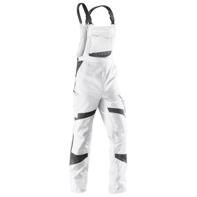 Produktbild von Kübler - ACTIVIQ Latzhose 3250 5365, weiß/anthrazit, Größe 48