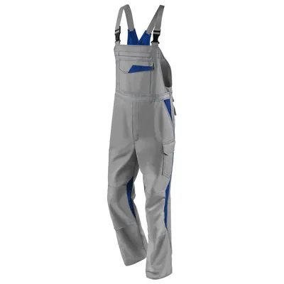 Produktbild von Kübler - IMAGE DRESS NEW DESIGN Latzhose 3347 3411, mittelgrau/kbl.blau, Größe