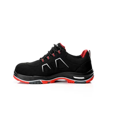 Produktbild von ELTEN - Sicherheitshalbschuh ALAN XXTP black-red Low ESD S3S, Gr. 38