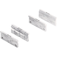 FEIN Aluminium-Schutzbackenpaar Set (P) Prisma und (B) Blank 150 mm Nr. 99100001365 Produktbild