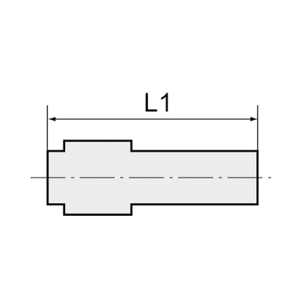 RIEGLER Verschlussstecker »Blaue Serie«, Stecknippel 4 mm (144.004) Produktbild img1 L