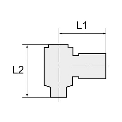 Produktbild von RIEGLER - Drosselrückschlagventil »Blaue Serie«, Zuluftdros. R 1/4 a. Ø12mm (18
