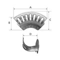 RIEGLER Schlauchhalter, Aluminium unlackiert, maxi (SH 04) Produktbild