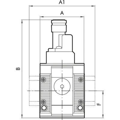 Produktbild von RIEGLER - Druckschalter »SYNTESI«, BG 1, G 1/8, 2 m Kabel (5611S101)