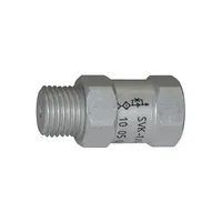 Produktbild von RIEGLER - Strömungsventil, AG o., Alu, Kugelsitzven. pu = -0,3bar l/min 1,2 (SV
