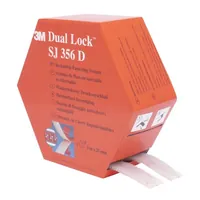 Produktbild von 3M™ - 3M™ Dual Lock™ Flexibler Druckverschluss SJ3560, Transparent, 25 mm x 5 m