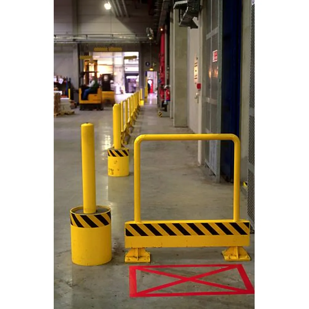 3M™ Gefahrenwarnband 766, Gelb/Schwarz, 50 mm x 33 m, 12 Rollen, Einzeln praktisch verpackt Produktbild img7 L