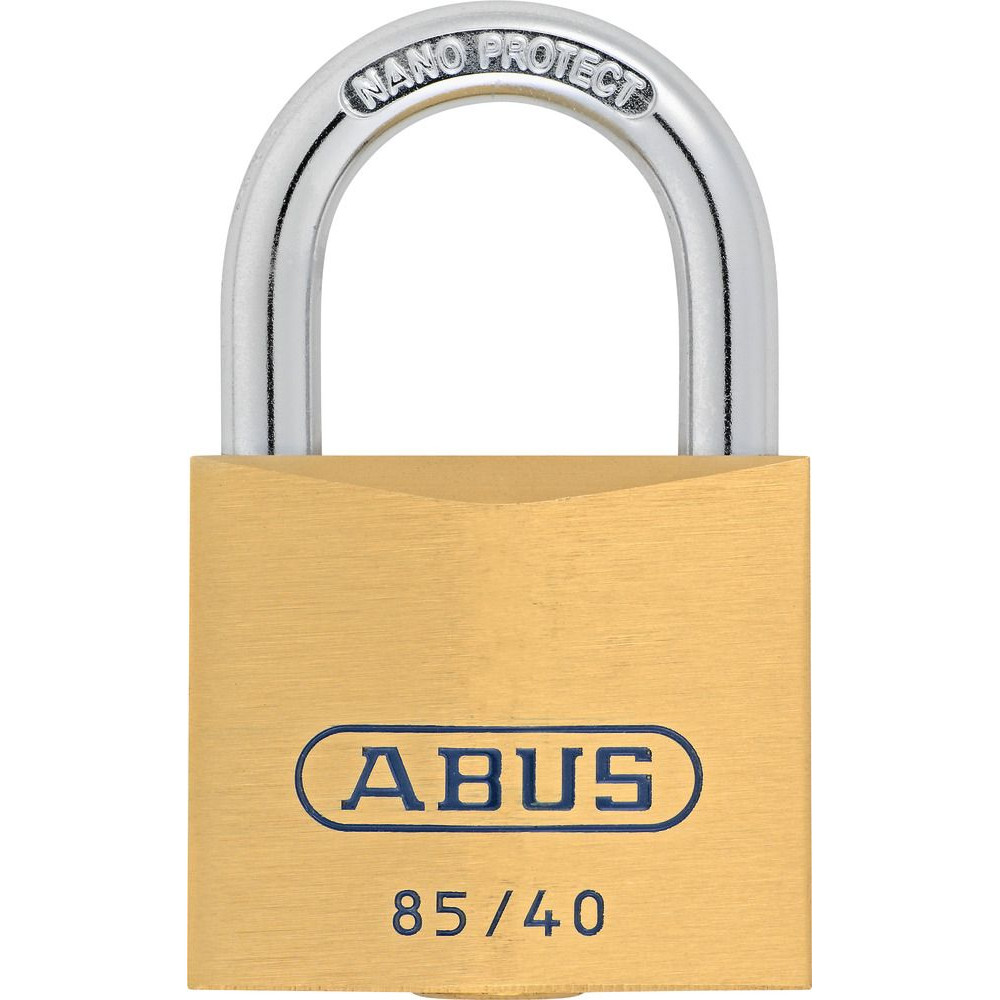 ABUS AV-Vorhangschloss 85/60 Lock-Tag, Messing massiv Produktbild img3 L