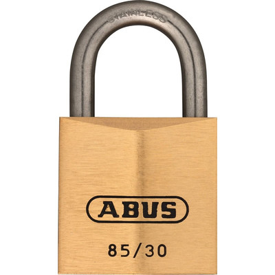 Abus Av-Vorhangschloss 85IB/30, Messing Massiv