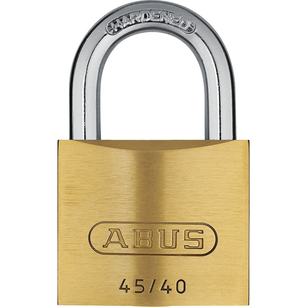 ABUS AV-Vorhangschloss 45/25 Lock-Tag, Messing massiv Produktbild img3 L