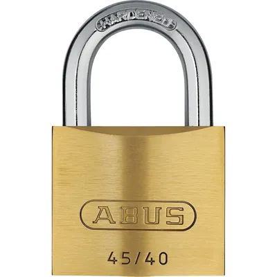 Produktbild von ABUS - AV-Vorhangschloss-Set 45/40 Twins B/SB, Messing massiv
