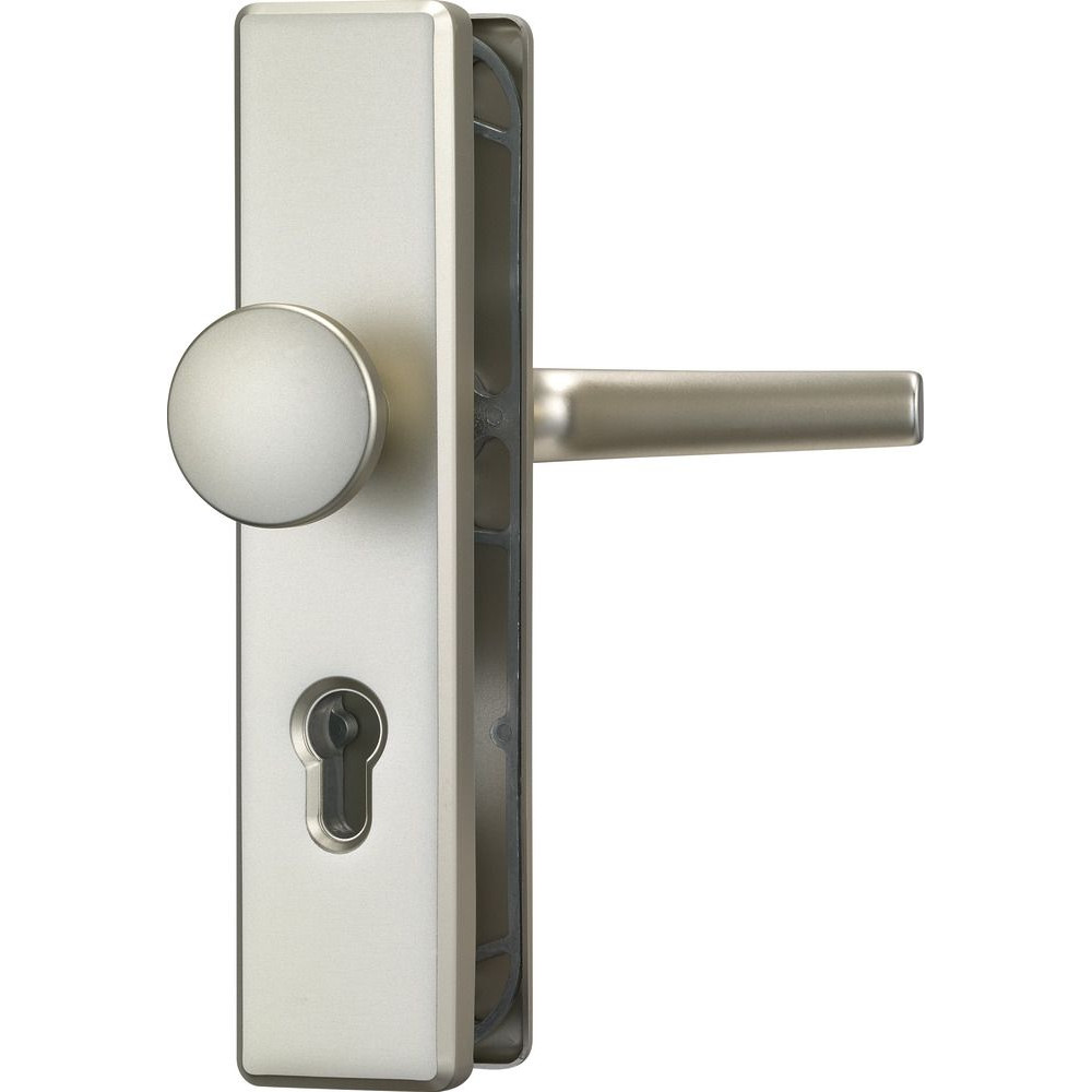 ABUS Schutz-Wechselgarnitur mit Langschild KLS114, eckig, Aluminium Produktbild img1 L
