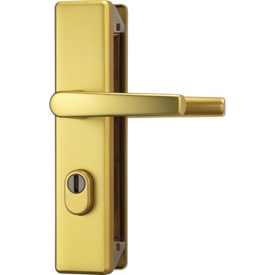 Produktbild von ABUS - WET-Schutz-Drückergarnitur,Langsch. KLZS714,Profilzylinder gelocht,E72,A