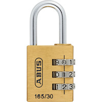 ABUS AV-Zahlen-Vorhangschloss 165/30, Messing Produktbild