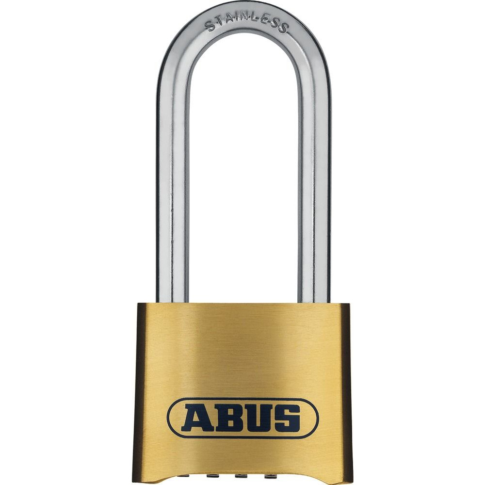 ABUS AV-Zahlen-Vorhangschloss 180IB/50 B/SB, Messing geschmiedet Produktbild img1 L