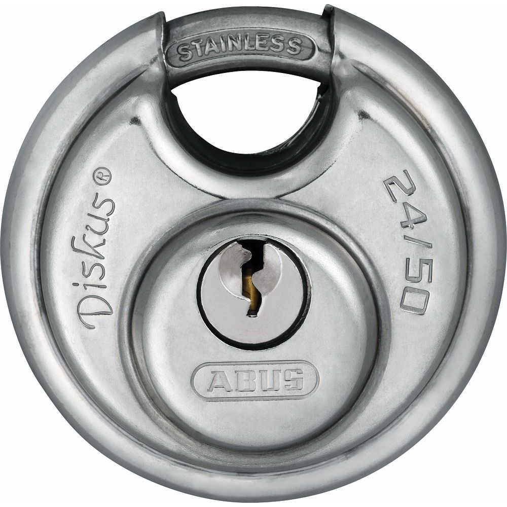 ABUS AV-Vorhangschloss, Diskus 24IB/50, Edelstahl Produktbild img1 L