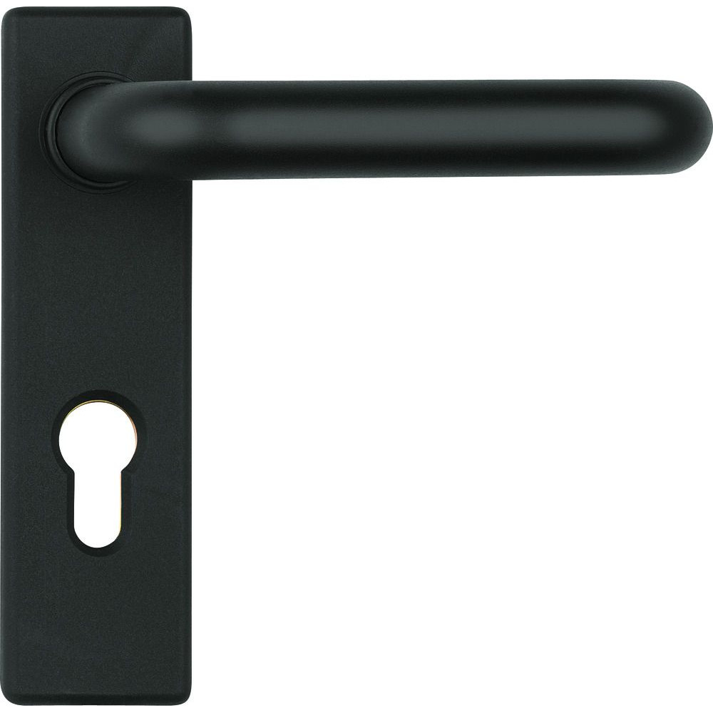 ABUS FH-Drückergarnitur,Kurzschild,eckig KFG SB-Header,PZ,9/72,schwarz Produktbild img5 L