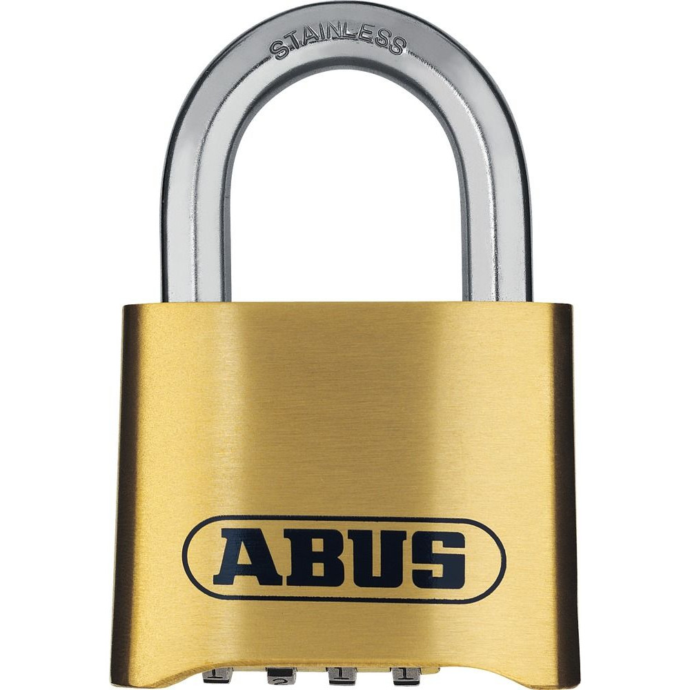 ABUS AV-Zahlen-Vorhangschloss 180IB/50 B/SB, Messing geschmiedet Produktbild img2 L