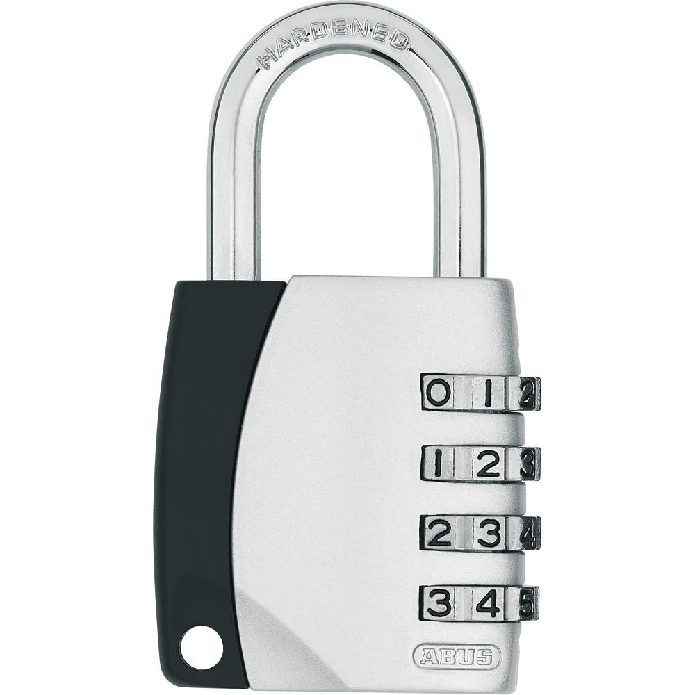 ABUS AV-Zahlen-Vorhangschloss, Color 155/20 B/DFNLIESPP, Zinkdruckguss, weiß Produktbild img2 L