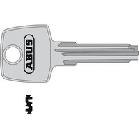 ABUS Schlüsselrohling, EC550, eckig, Messing neusilber Produktbild