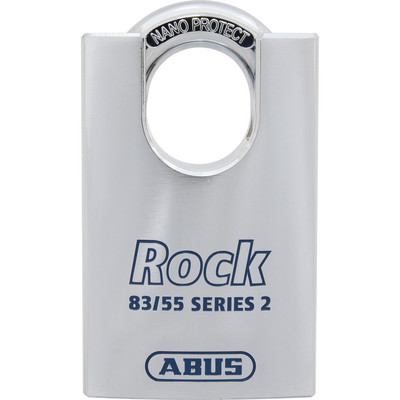 Abus Av-Vorhangschloss 83CS/55, Stahl Gehärtet Verchromt