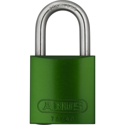Produktbild von ABUS - AV-Vorhangschloss, Ecolution™ 72IB/40 B/DFNLI, Aluminium massiv grün