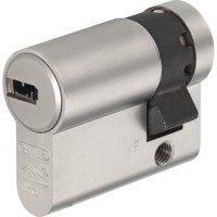 Produktbild von ABUS - Profil-Halbzylinder, EC550,BL 10/50, 8-stift.,3 Schl., gl., MS matt Nick
