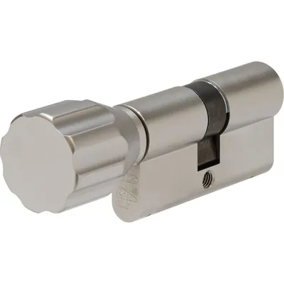 Produktbild von ABUS - Profil-Knaufzylinder,ECK660,BLZ65/K35,10-stiftig, gl.,Messing matt Nicke