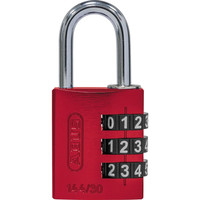 ABUS AV-Zahlen-Vorhangschloss 144/30 Lock-Tag, Aluminium, rot Produktbild