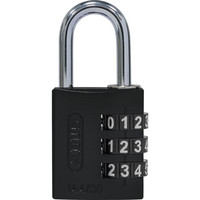 ABUS AV-Zahlen-Vorhangschloss 144/30 Lock-Tag, Aluminium, schwarz Produktbild