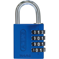 ABUS AV-Zahlen-Vorhangschloss 144/40 Lock-Tag, Aluminium, blau Produktbild
