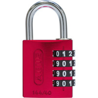 ABUS AV-Zahlen-Vorhangschloss 144/40 Lock-Tag, Aluminium, rot Produktbild